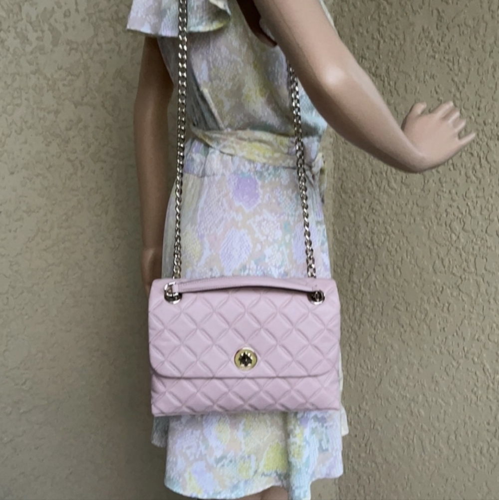 Kate Spade Natalia quilted leather small flap chain cross body WKRU7074 - Picture 6 of 13